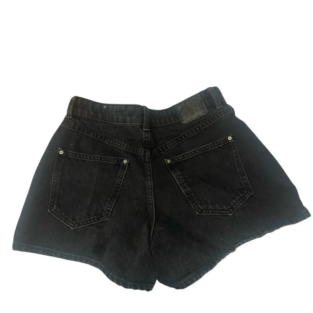 ZARA Black Denim Shorts